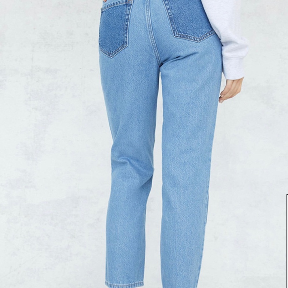 mom jeans multi colored